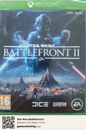 Star Wars Battlefront II Xbox One, Spain box front