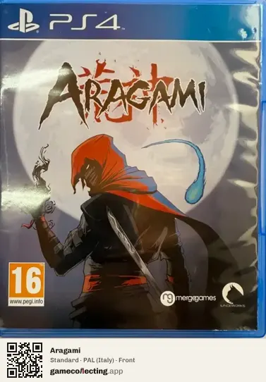 Aragami PlayStation 4, Italy box front
