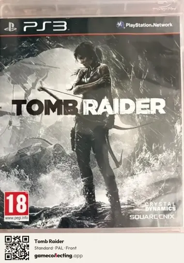 Tomb Raider PlayStation 3, PAL box front