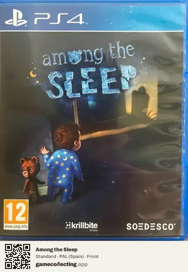 Among the Sleep PlayStation 4, Spain box front