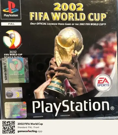 2002 FIFA World Cup PlayStation, PAL box front