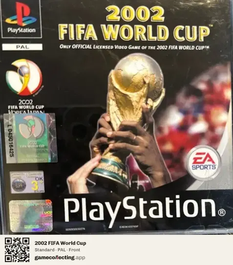 2002 FIFA World Cup PlayStation, PAL box front