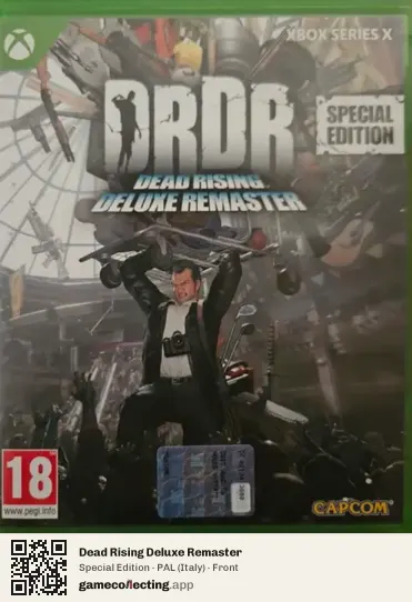 Dead Rising Deluxe Remaster Xbox Series X, Italy box front