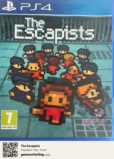 The Escapists PlayStation 4, PAL box front