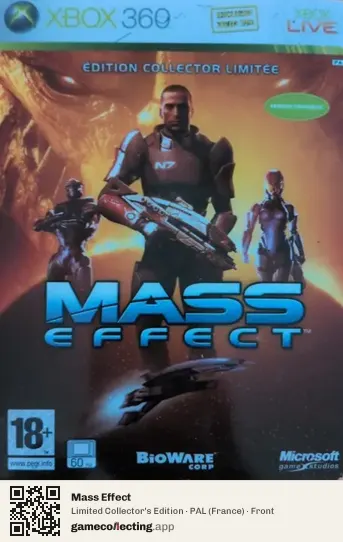 Mass Effect Xbox 360, France box front