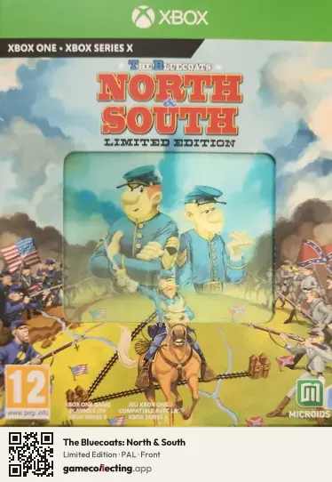 The Bluecoats: North & South Xbox One, PAL box front