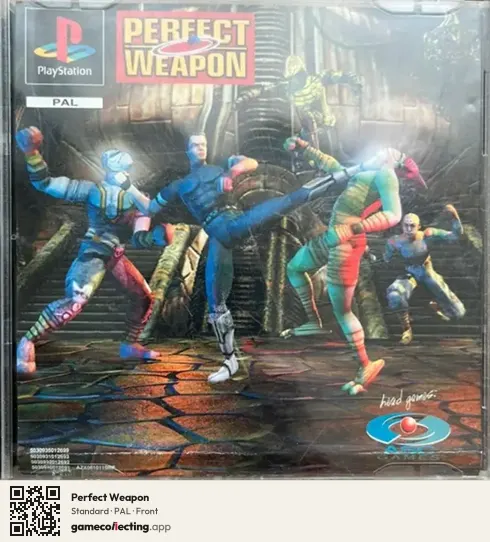 Perfect Weapon PlayStation, PAL box front