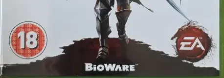 Dragon Age II, the USK square on its front