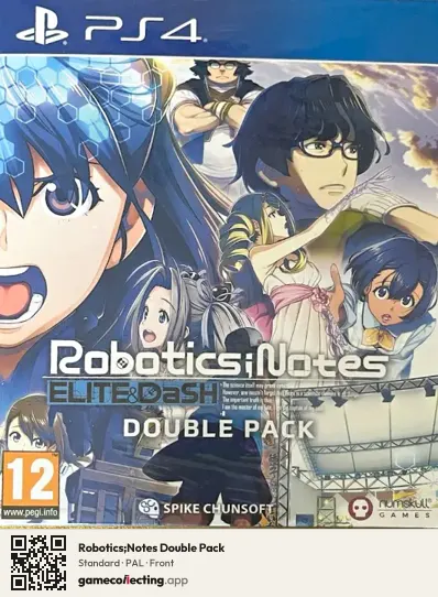 Robotics;Notes Double Pack PlayStation 4, PAL box front