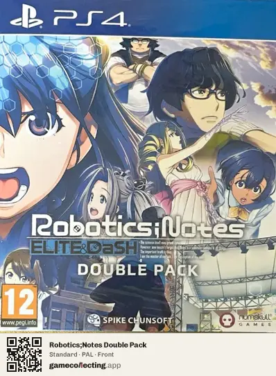 Robotics;Notes Double Pack PlayStation 4, PAL box front