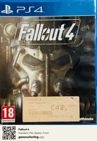 Fallout 4 PlayStation 4, Spain box front
