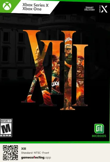 XIII Xbox Series X, NTSC box front