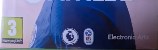 FIFA 22, the USK square on its front