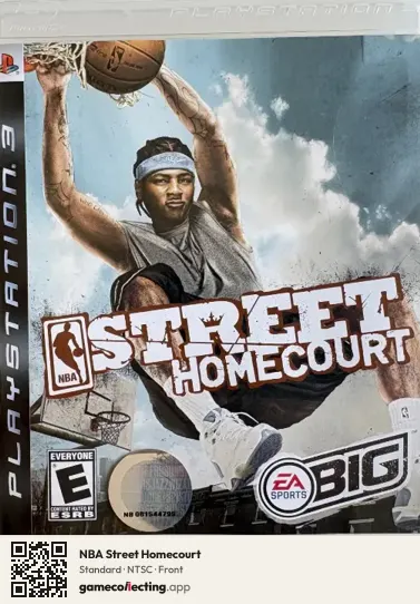 NBA Street Homecourt PlayStation 3, NTSC box front