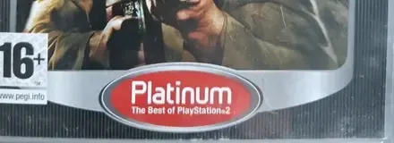 Call of Duty 3, the PEGI square on its front