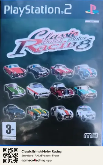 Classic British Motor Racing PlayStation 2, France box front