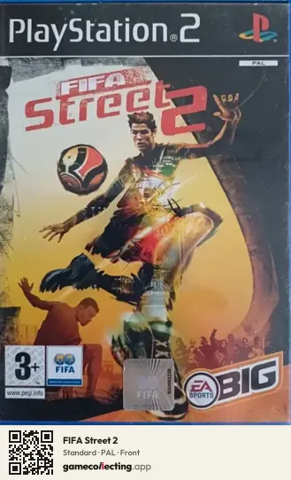 FIFA Street 2 PlayStation 2, PAL box front