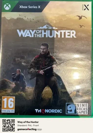 Way of the Hunter Xbox Series X, PAL box front
