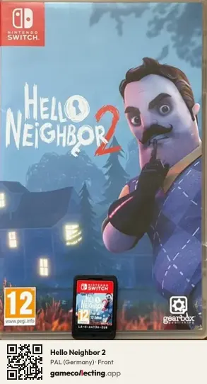 Hello Neighbor 2 Nintendo Switch, Germany box front