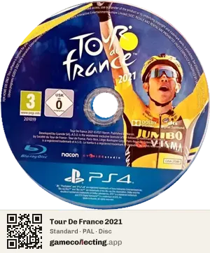 Tour De France 2021 PlayStation 4, PAL disc