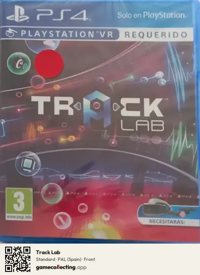 Track Lab PlayStation 4, Spain box front