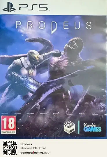 Prodeus PlayStation 5, PAL box front