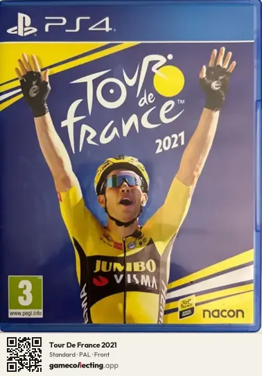 Tour De France 2021 PlayStation 4, PAL box front