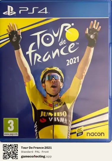 Tour De France 2021 PlayStation 4, PAL box front