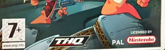Worms: A Space Oddity, the PEGI square on its front