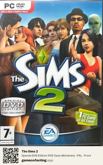 The Sims 2 Computer, PAL box front