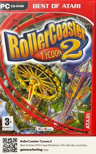 RollerCoaster Tycoon 2 Computer, Nordic countries box front
