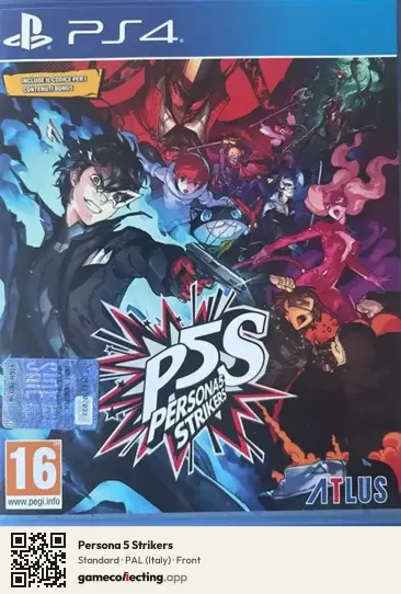 Persona 5 Strikers PlayStation 4, Italy box front