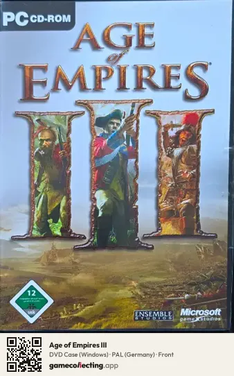 Age of Empires III Computer, Germany box front