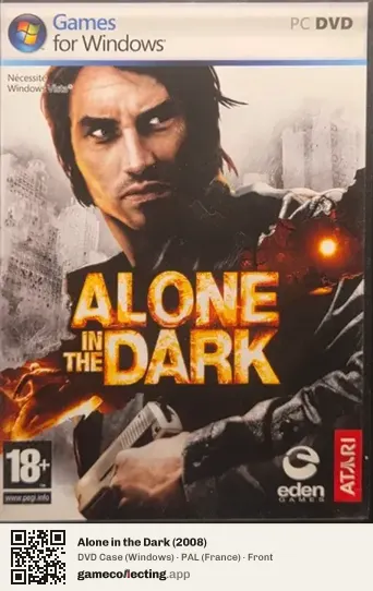 Alone in the Dark (2008) Computer, France box front