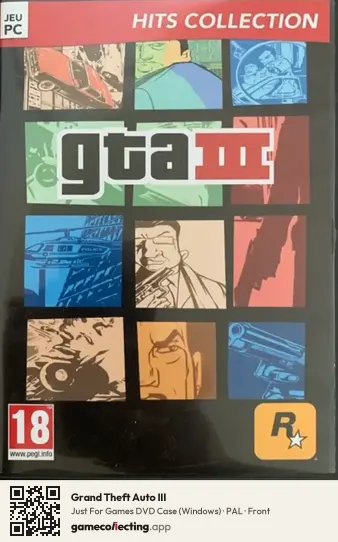 Grand Theft Auto III Computer, PAL box front