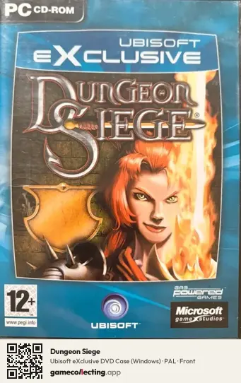Dungeon Siege Computer, PAL box front
