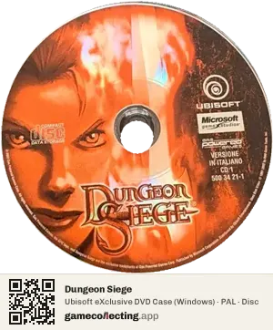 Dungeon Siege Computer, PAL disc