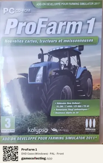 ProFarm 1 Computer, PAL box front