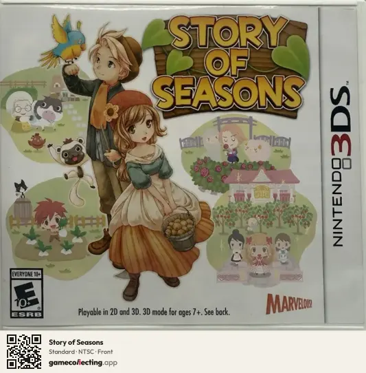 Story of Seasons Nintendo 3DS, NTSC box front