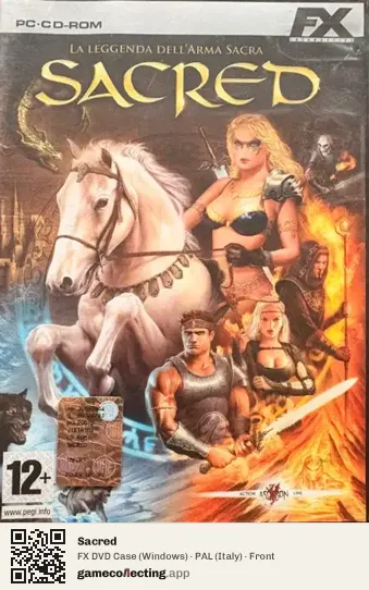 Sacred Computer, Italy box front