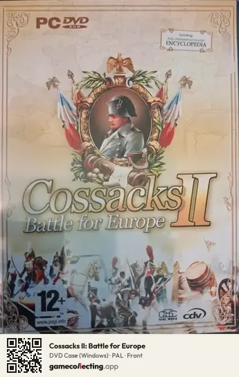 Cossacks II: Battle for Europe Computer, PAL box front