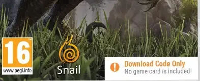 Ark: Survival Evolved, the PEGI square on its front