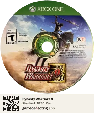 Dynasty Warriors 9 Xbox One, NTSC disc