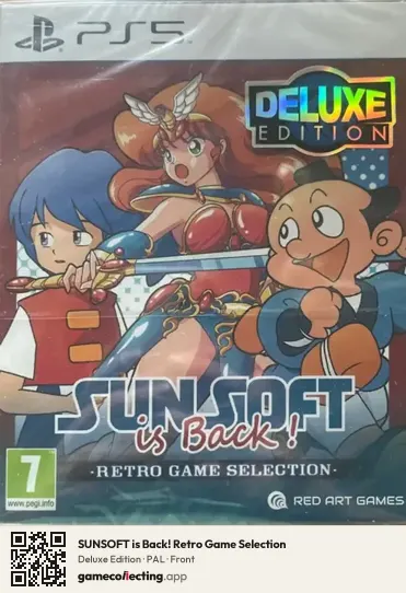 SUNSOFT is Back! Retro Game Selection PlayStation 5, PAL box front