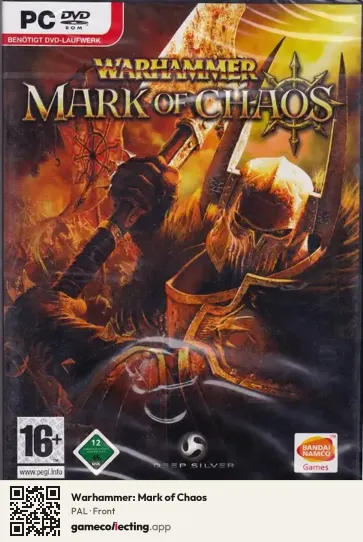 Warhammer: Mark of Chaos Computer, PAL box front