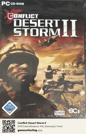 Conflict: Desert Storm II Computer, Germany box front