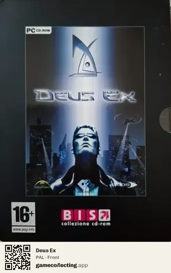 Deus Ex Computer, PAL box front