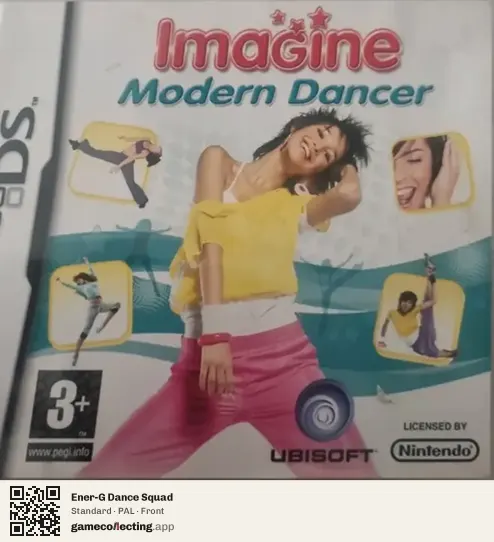 Ener-G Dance Squad Nintendo DS, PAL box front