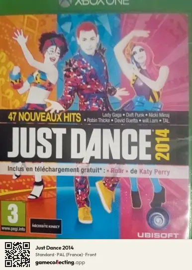 Just Dance 2014 Xbox One, France box front