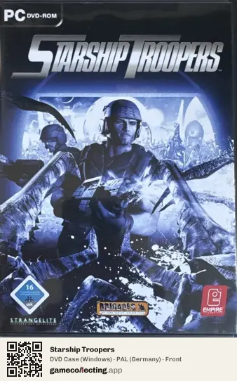 Starship Troopers Computer, Germany box front